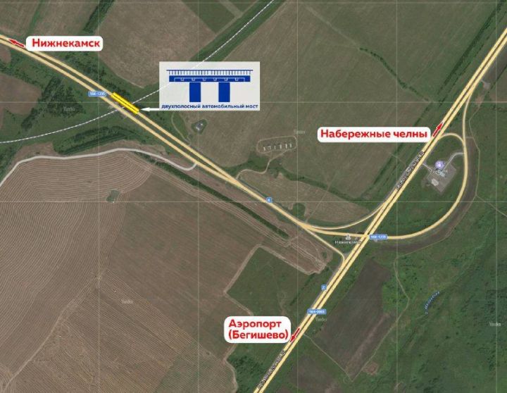 ОЭЗ «Алабуга» расширит мост на трассе Челны – Нижнекамск