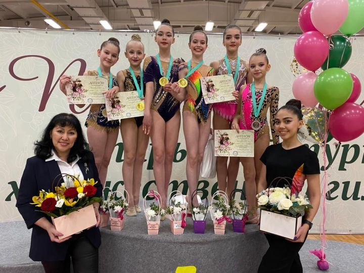 Елабужские гимнастки победили в открытом турнире «Путь к мечте»