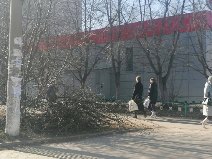 Не все елабужские коллективы вышли на субботник