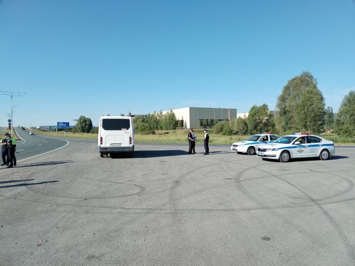 В Елабуге утром оштрафовали 7 водителей