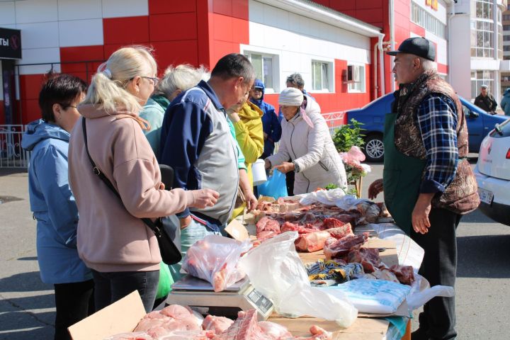 В Елабуге на первой сельхозярмарке продали продуктов на 2 млн рублей
