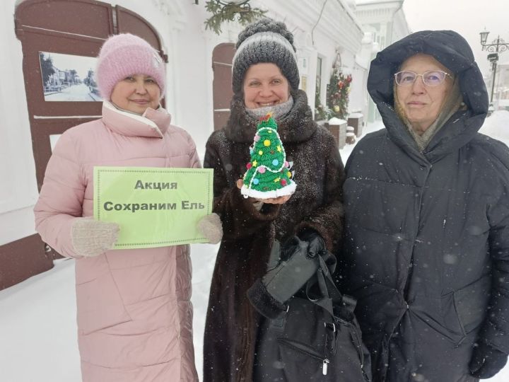 В Елабуге прошла акция «Сохраним ель»