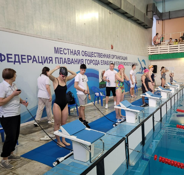 В Елабуге состоялись соревнования по плаванию “Sprint Masters”