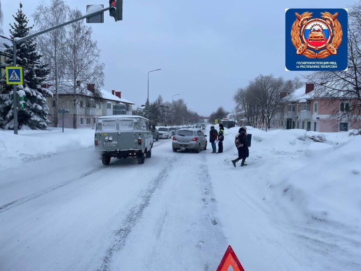 В Елабуге на пешеходном переходе сбили ребенка