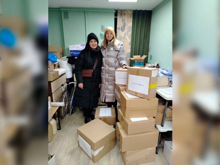 Елабужский институт принял участие в сборе гуманитарной помощи