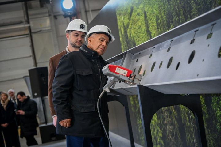В Елабужском районе открылся новый завод по производству магистральных полуприцепов