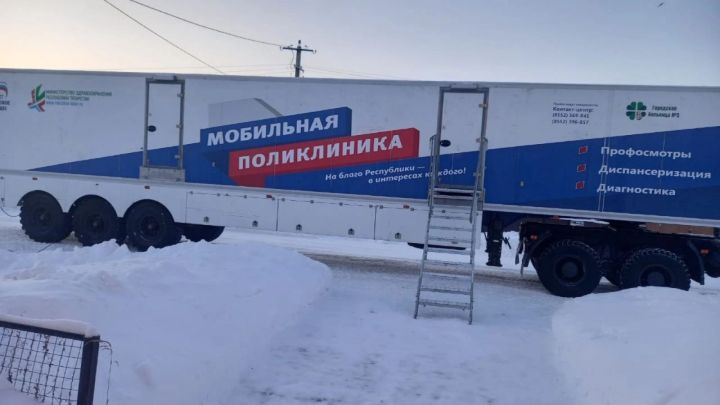 В село Танайка приехала «Мобильная поликлиника»