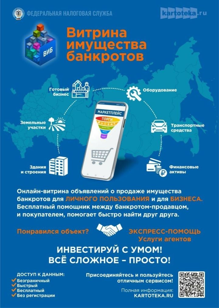 В Татарстане имущество банкротов продают на маркетплейсе