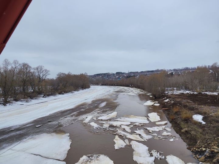 В Татарстане за сутки уровень воды в реках поднялся на 187 сантиметров