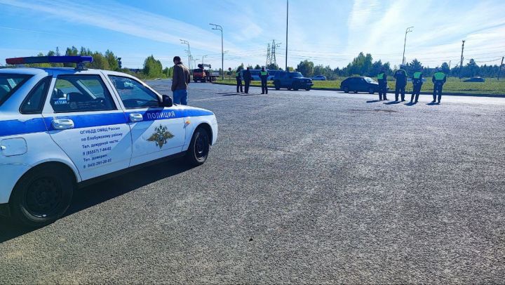 В Елабуге госавтоинспекторы в ходе рейда наказали 10 водителей