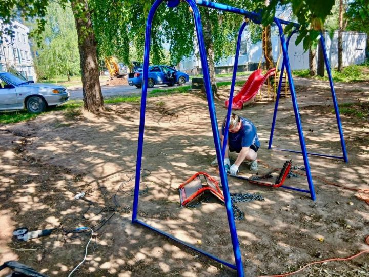 В Елабуге благоустроили 201 двор по программе «Наш двор»