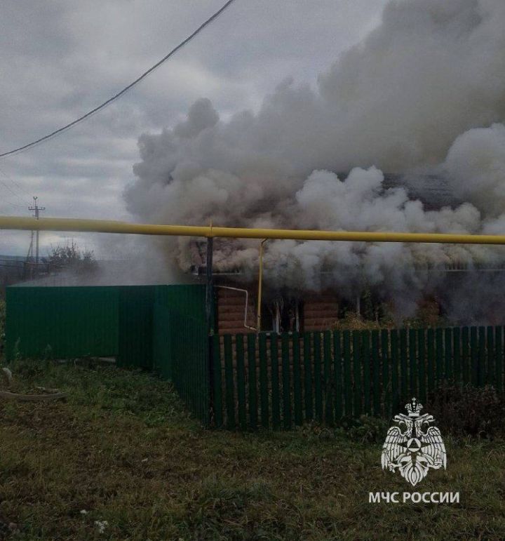 Пожарный извещатель спас многодетную семью в Заинске