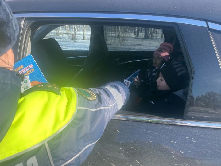 В Елабуге прошла акция «Ребёнок — главный пассажир!»