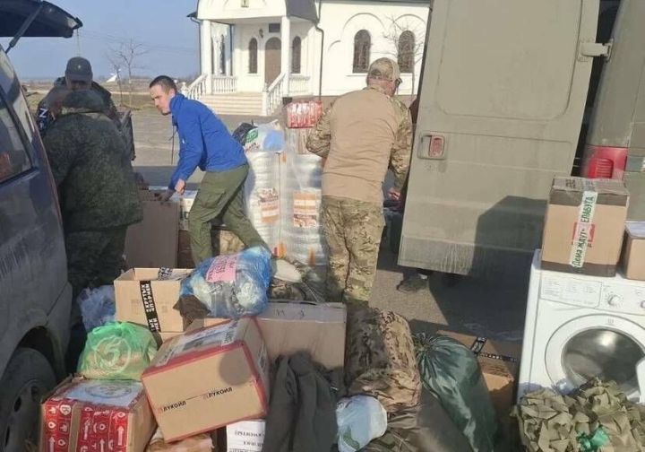 Елабуга помогает фронту: молодогвардейцы доставили в зону СВО 3 тонны груза