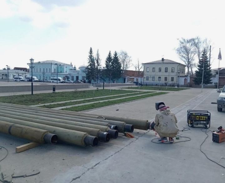 В исторической части города началась замена коммунальных сетей