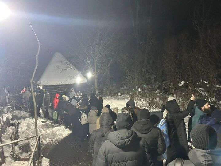 Елабужане празднуют Крещение Господне