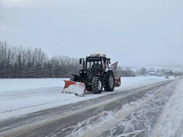 Алабуга районында көчле кар яву сәбәпле югары әзерлек игълан ителде