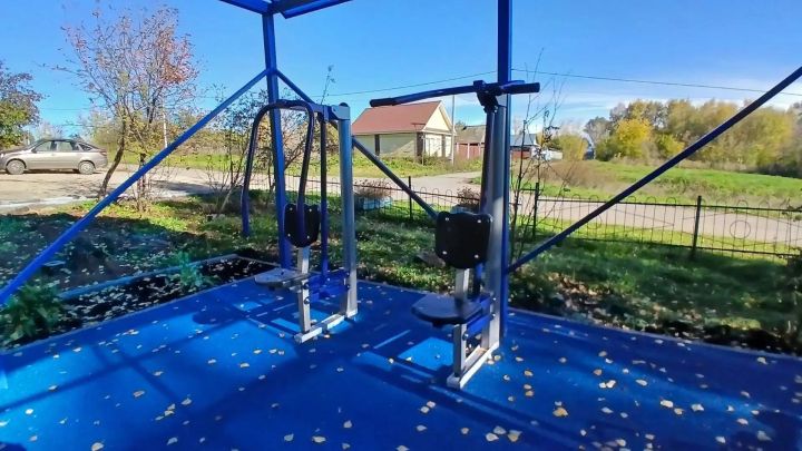 Лекарево авылында яңа спорт мәйданчыгы барлыкка килде