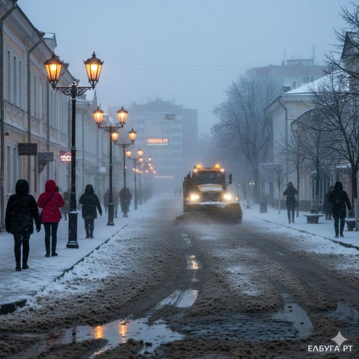 Утро в Елабуге 13 февраля: от метели к оттепели, «каша» на дорогах и судебные хроники