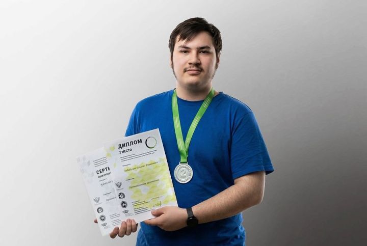 Студент «Алабуга Политеха» завоевал серебро на чемпионате «Профессионалы»