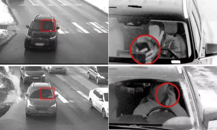 Камеры в Татарстане начали штрафовать водителей за разговоры по телефону за рулем