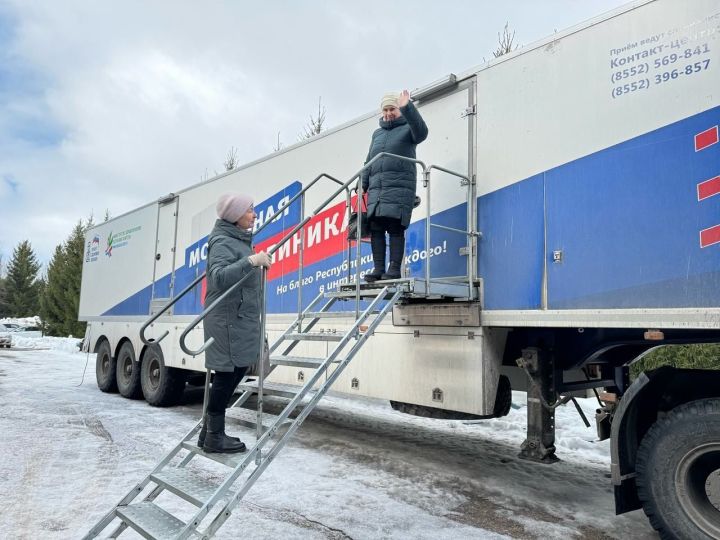 Врачи из Челнов приедут в Морты: в Елабужском районе стартует работа «Мобильной поликлиники»