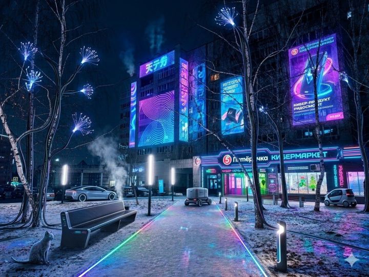 Елабуга в параллельных мирах: как нейросеть видит наш город