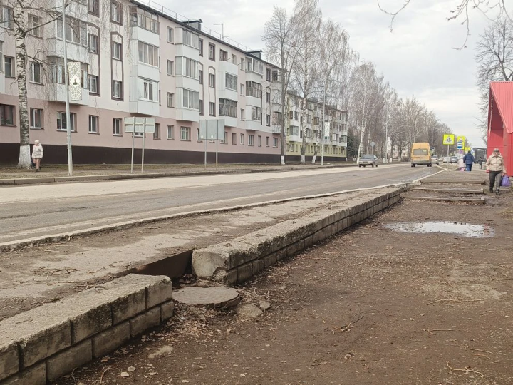 Улицу Строителей в Елабуге ждет масштабная реконструкция