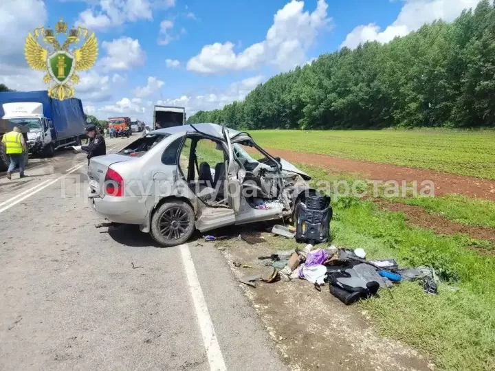 На трассе Мамадыш — Кукмор в ДТП погиб годовалый ребенок