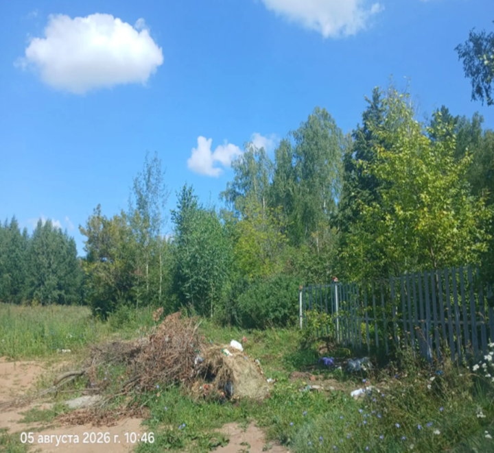На Петропавловском кладбище в Елабуге убрали сухостой и вывезли мусор